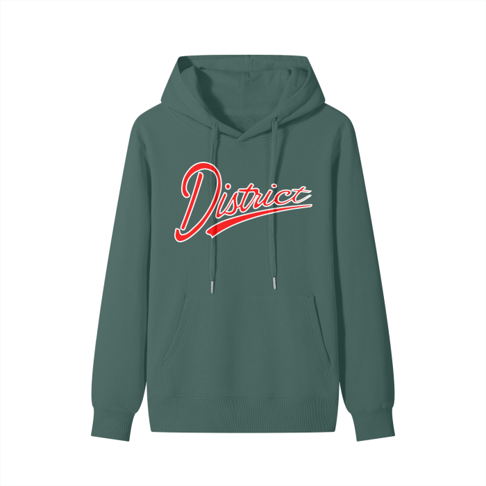 Mummi District Hoodie (Red Font)