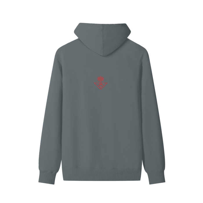 Mummi District Hoodie (Red Font)