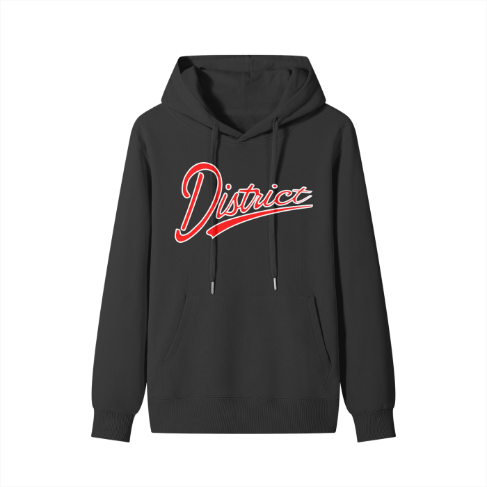 Mummi District Hoodie (Red Font)